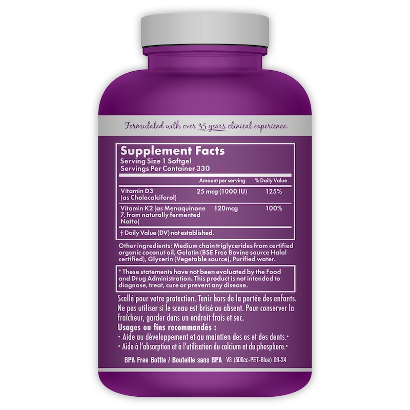 12-4 D3 + K2 SoftGel