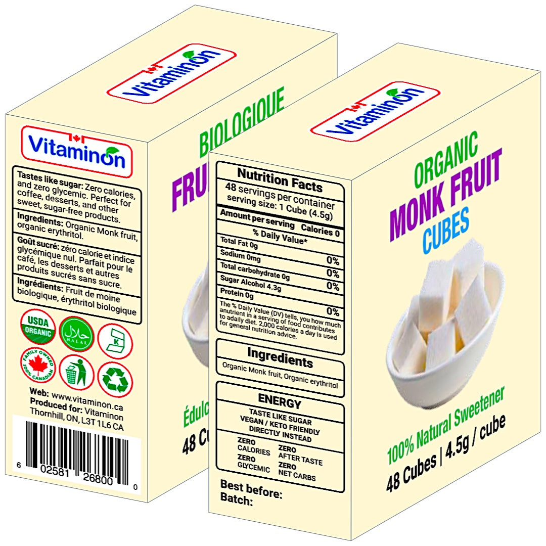151-3 Monk Fruit Vitaminon Cubes