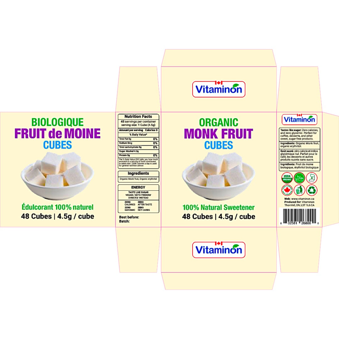 151-4 Monk Fruit Vitaminon Cubes