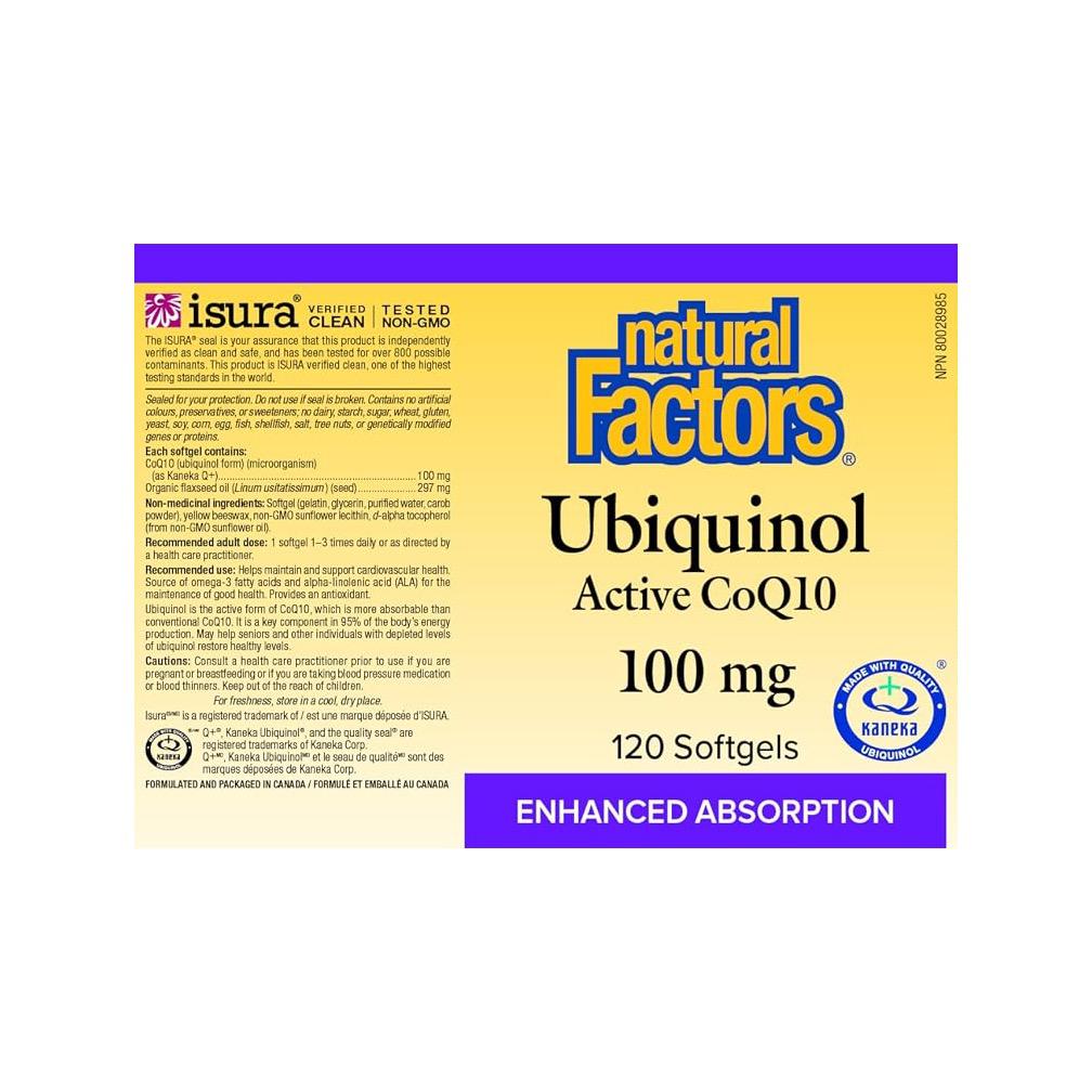 172-3 Ubiquinol CoQ10 Softgels