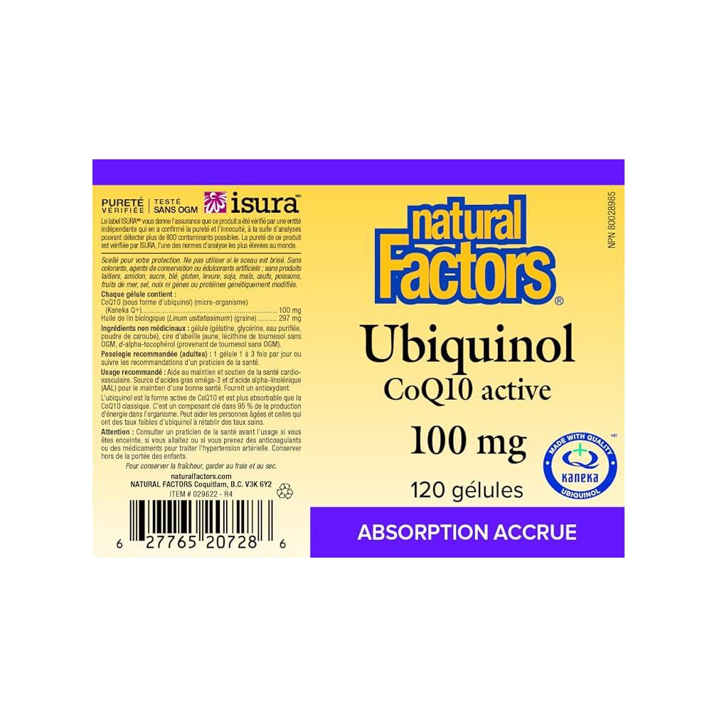 172-4 Ubiquinol CoQ10 Softgels