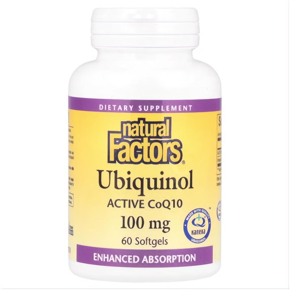 180-1 Ubiquinol CoQ10 100mg Softgels