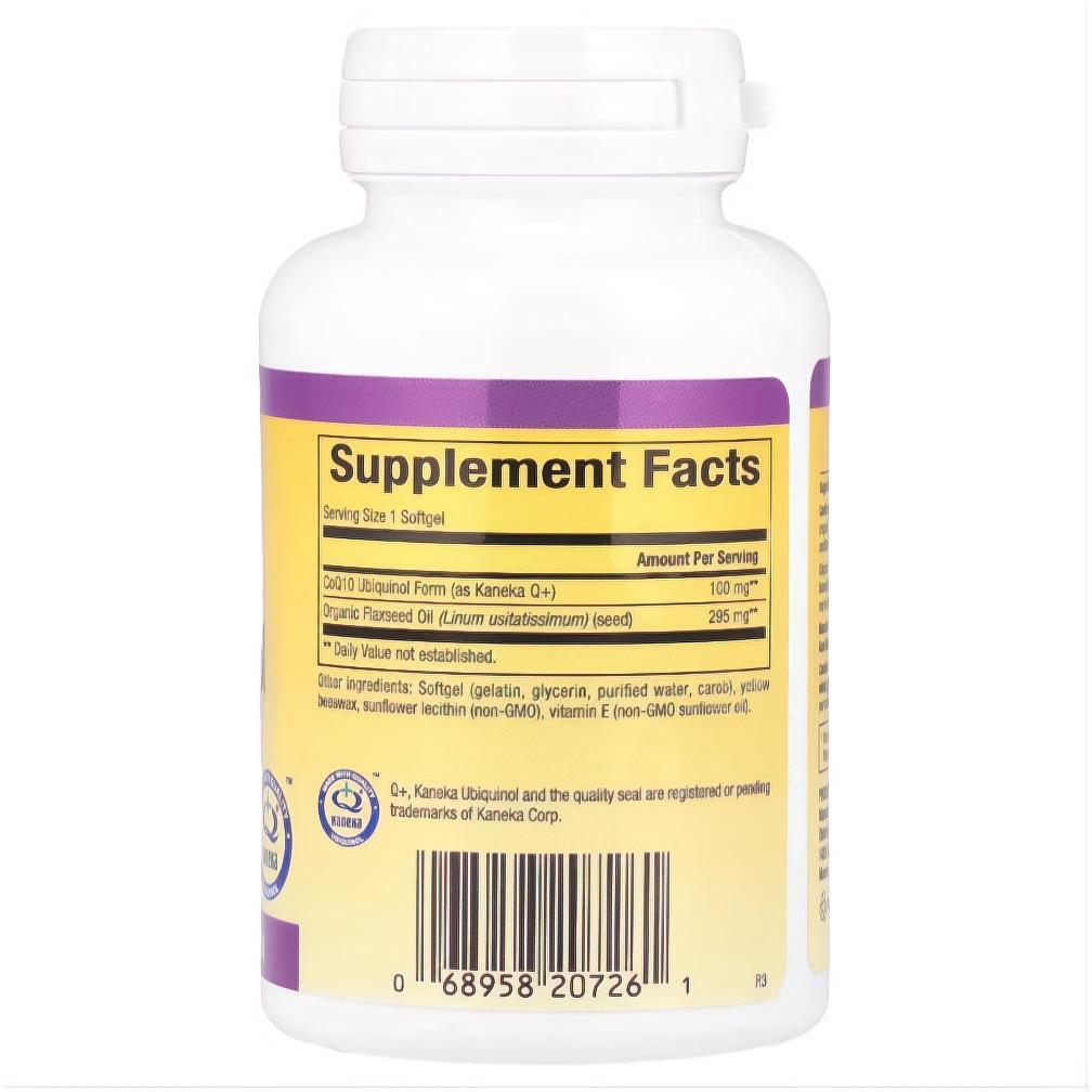 180-2 Ubiquinol CoQ10 100mg Softgels