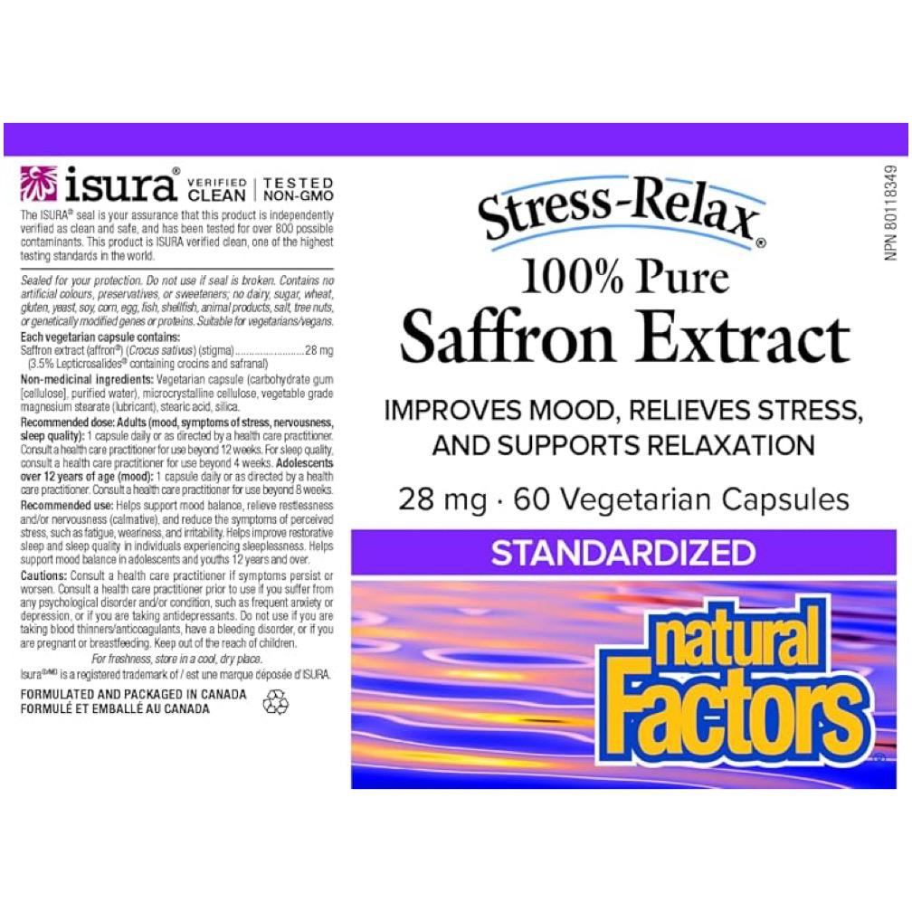 184-2 Saffron Extract Capsules