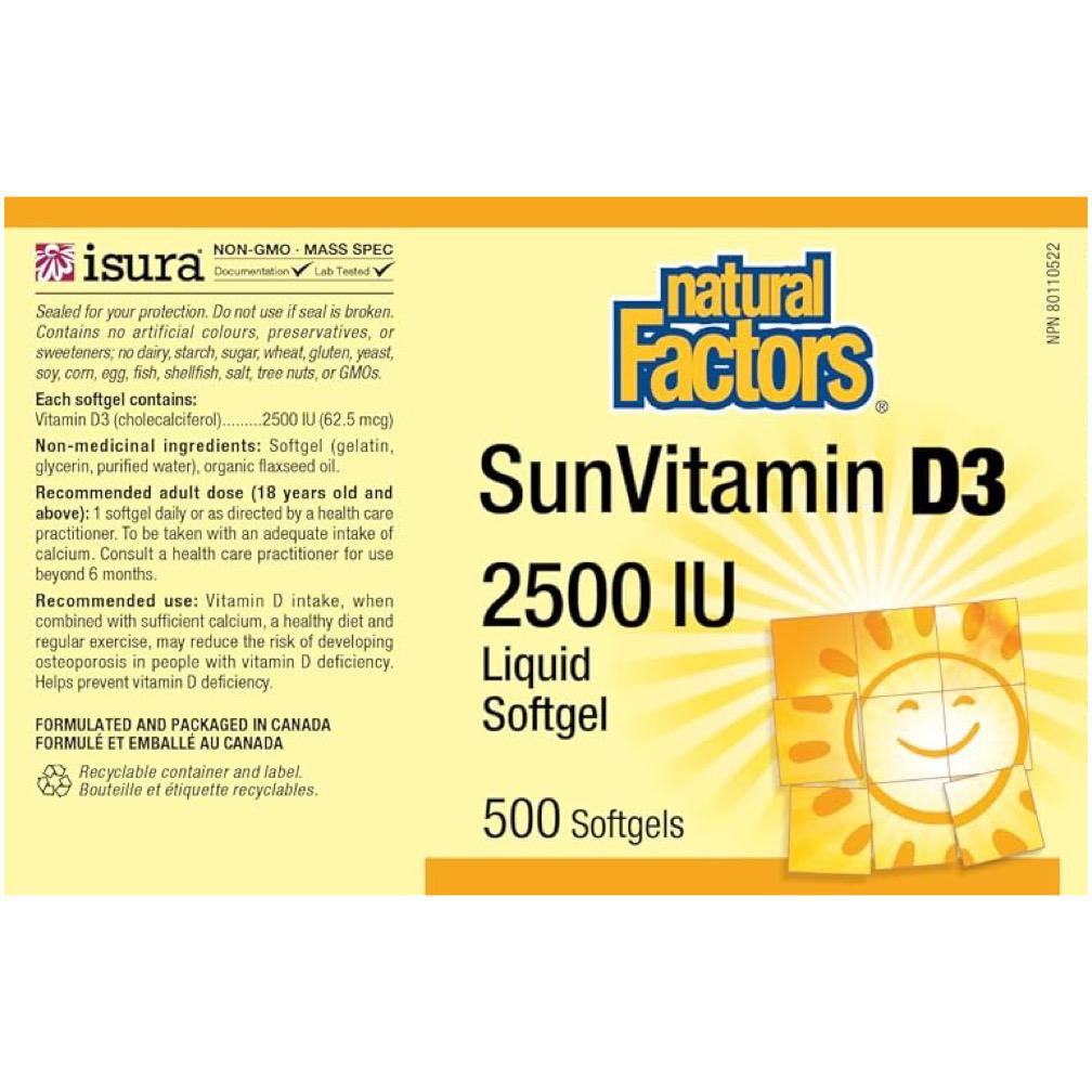 187-2 Sun Vitamin D Softgels