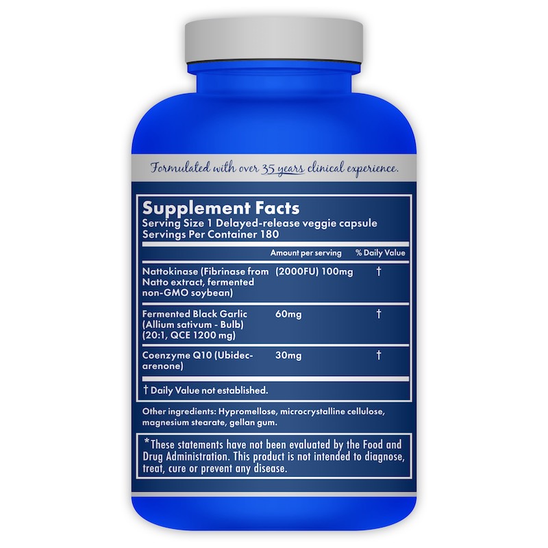 40-4 Enhanced Nattokinase Capsule