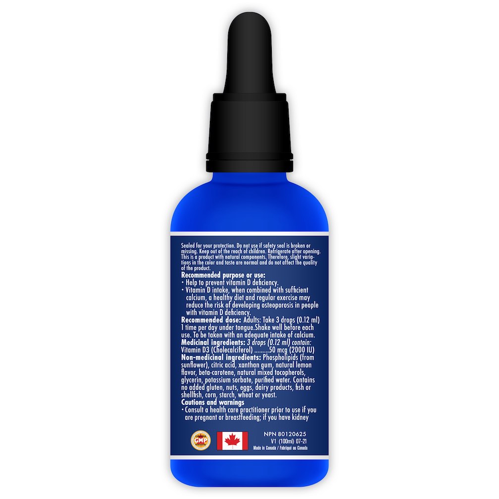 50-2 Liposomal D3 Liquid