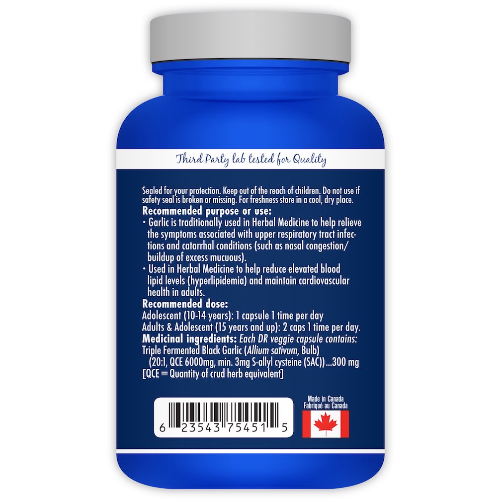 92-2 Black Garlic Odorless Capsule