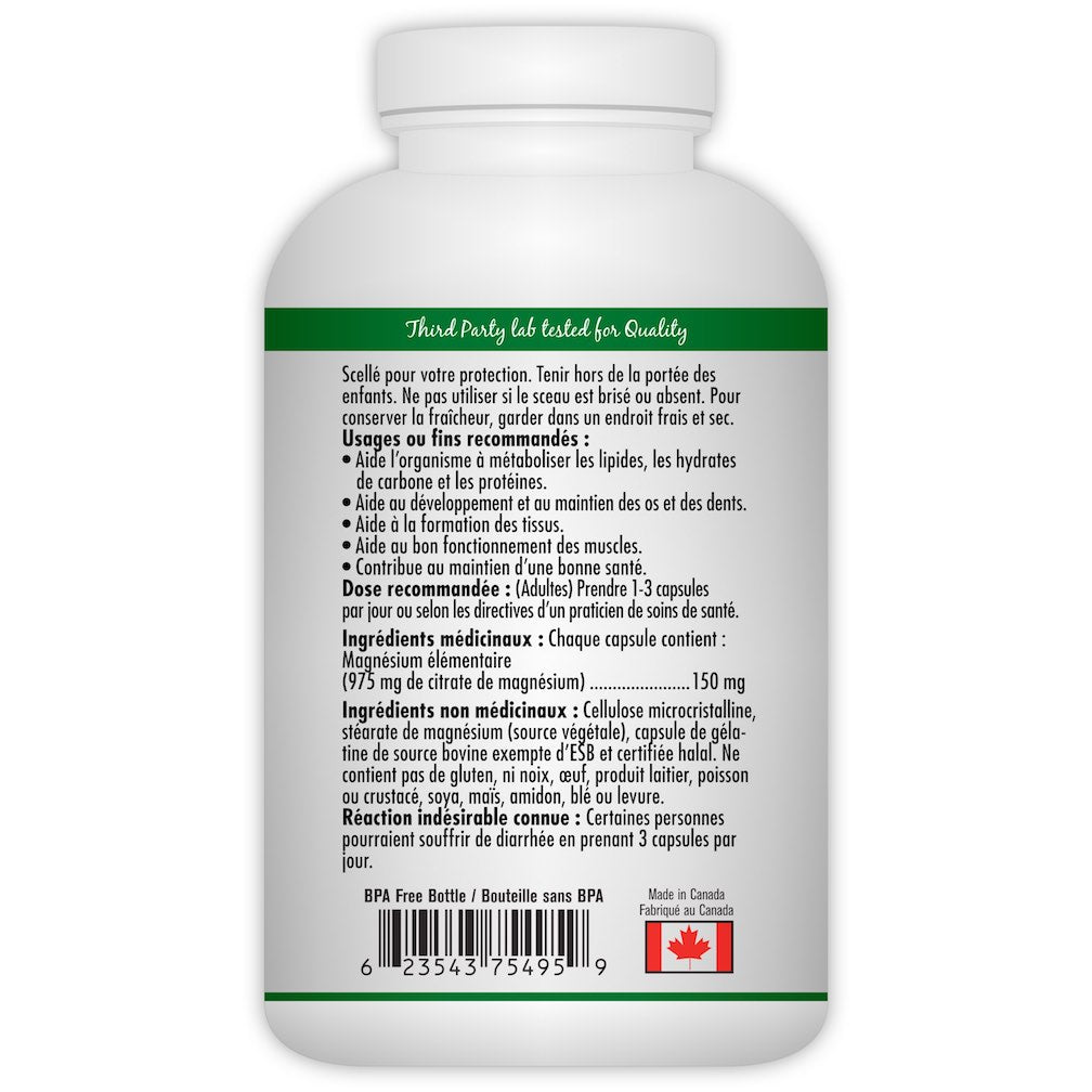 97-4 Magnesium Citrate Naka Capsule